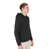 Men's hooded sweatshirt fleece inside