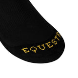 Stretch technical sock with contrasting logo
