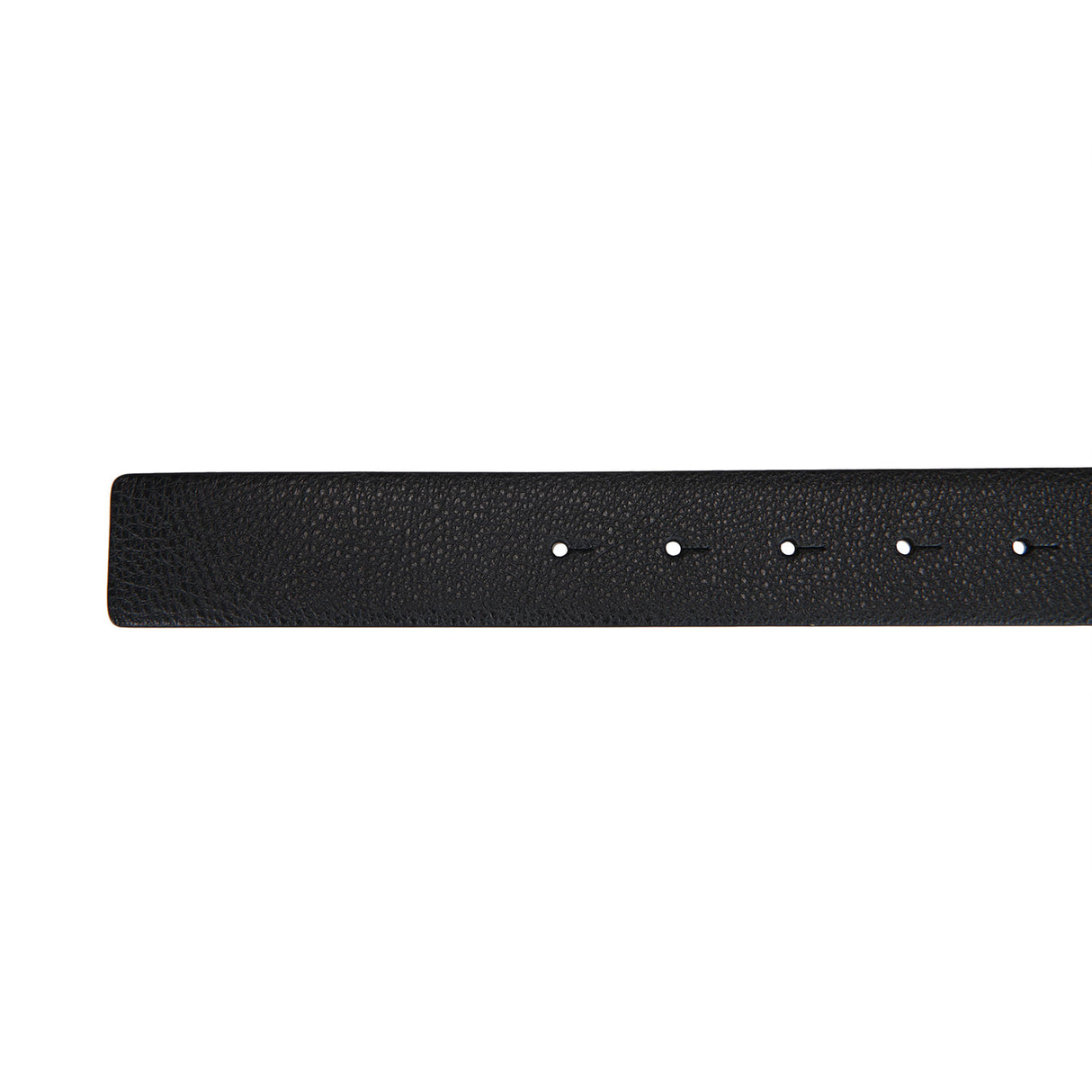 Equestro Double Face Smooth Leather Belt #colour_black-brown-gold