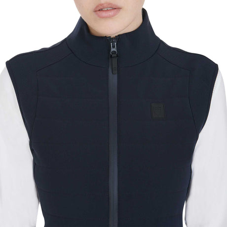Equestro Women's Kemi Breathable Technical Vest #colour_blue