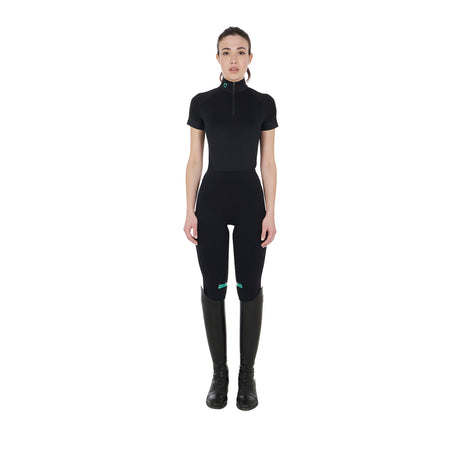 Women's slim fit short sleeve base layer