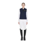 Women's vest in windproof technical fabric