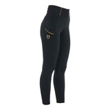 Equestro Women's Slim Fit Full Grip Leggings
