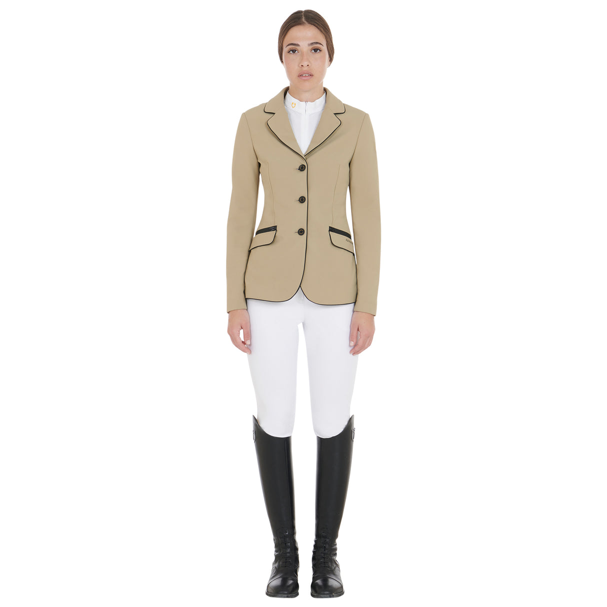 Equestro Women's Competition Jacket In Technical Fabric