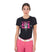 Equestro Women's Wild Life Printed Cotton T-Shirt #colour_black