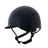 Equestro Helmet Polished Faux Leather Strap Homologation En 1384-2023