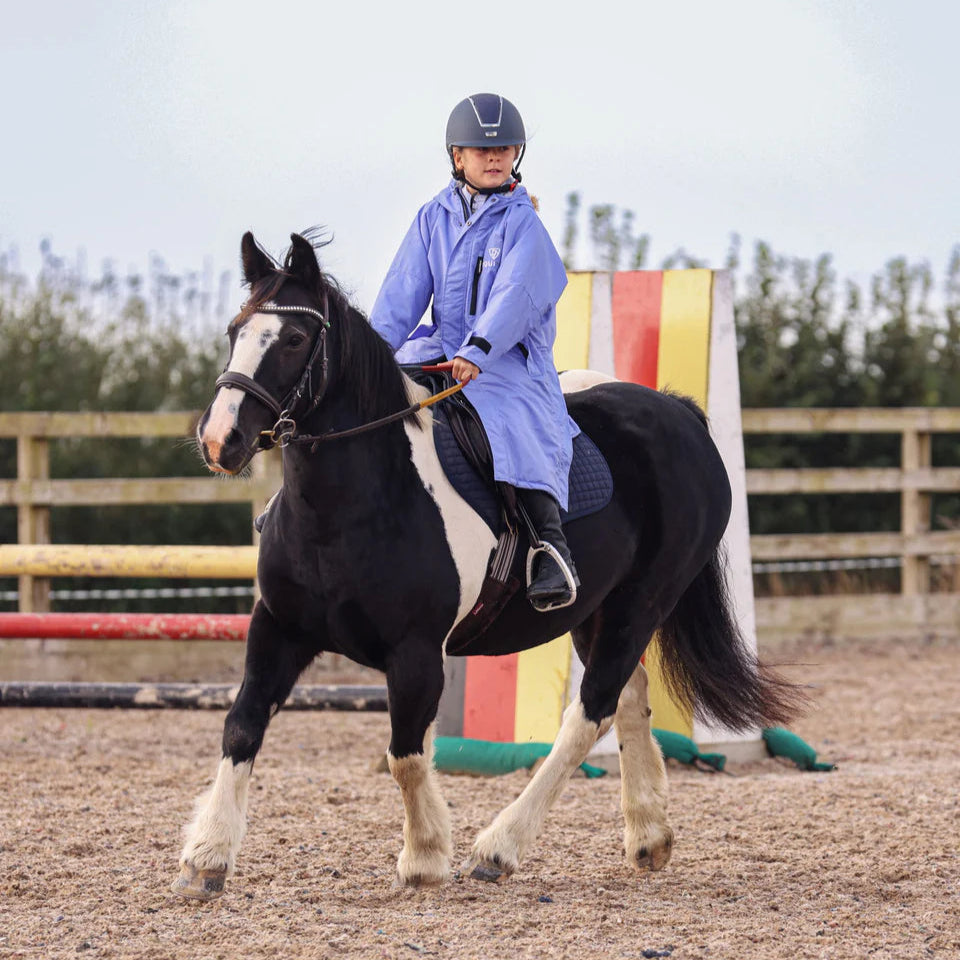 EQUIDRY Children's Thick Fleece Evolution #colour_blue-lilac