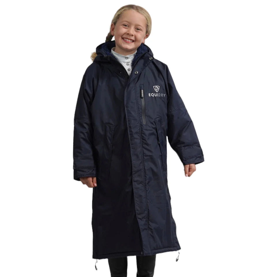 EQUIDRY Children's Thick Fleece Evolution #colour_navy-navy
