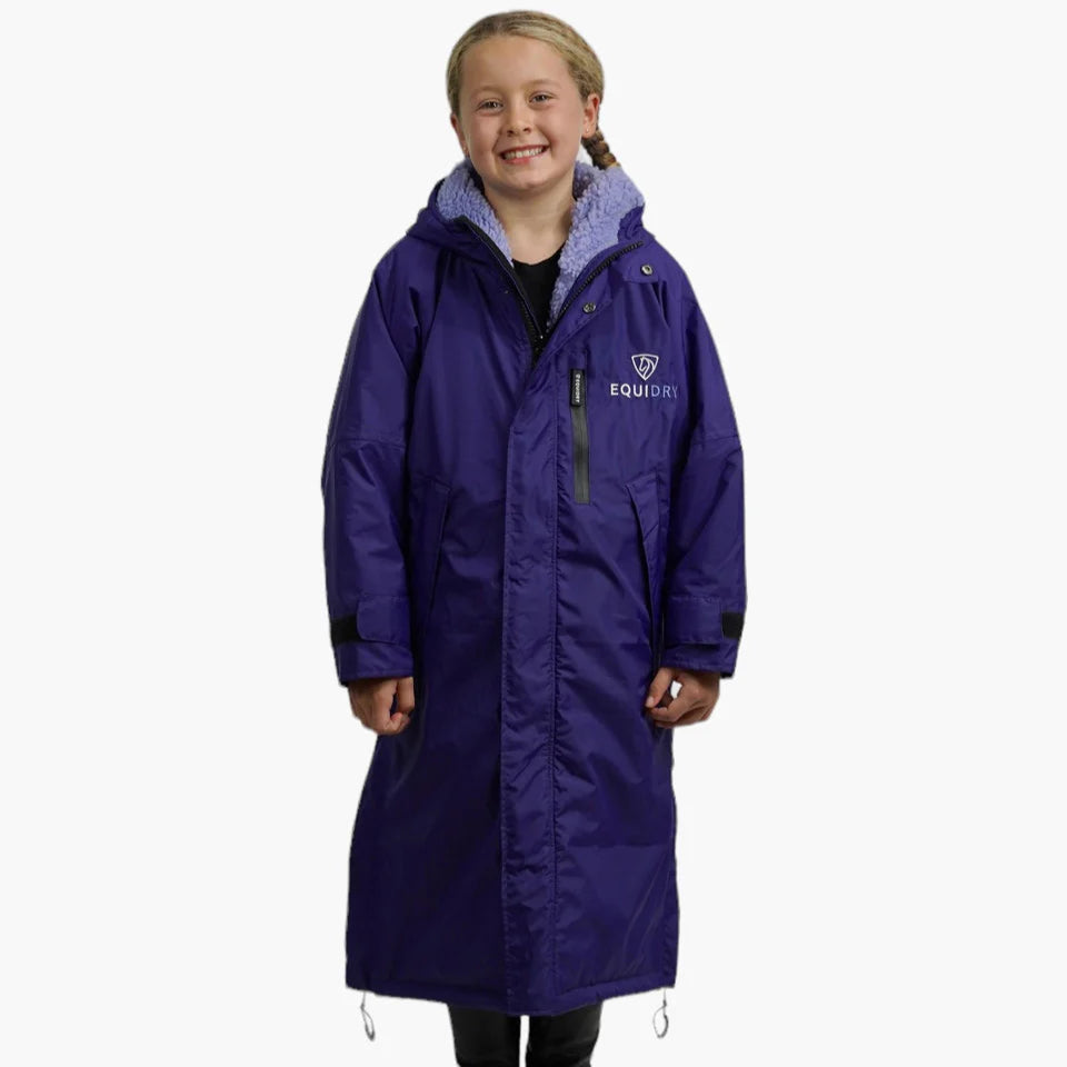 EQUIDRY Children's Thick Fleece Evolution #colour_purple-lilac