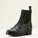 Ariat Women's Heritage Zip Waterproof Paddock Boot #colour_black