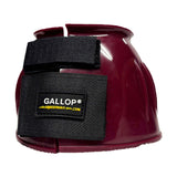 Gallop Double Taped PVC Ribbed Over Reach Boots