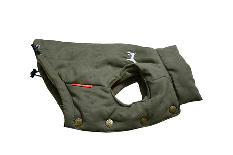 House of Paws Fleece Lined Gilet #colour_green