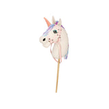 Play Time Ponies Hobby Horse Unicorn with Bag By Hy Equestri
