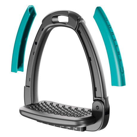 Horsena Swap Stirrup Extra Covers #colour_aqua-green