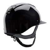 Champion Insight Glitter Oval Wide Peak Riding Hat #colour_metallic-black-sparkle-black