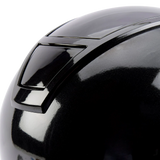 Champion Insight Round Standard Peak Riding Hat #colour_metallic-black
