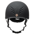 Charles Owen EQx Phoenix with MIPS Jockey Skull Helmet #colour_black-rose-gold