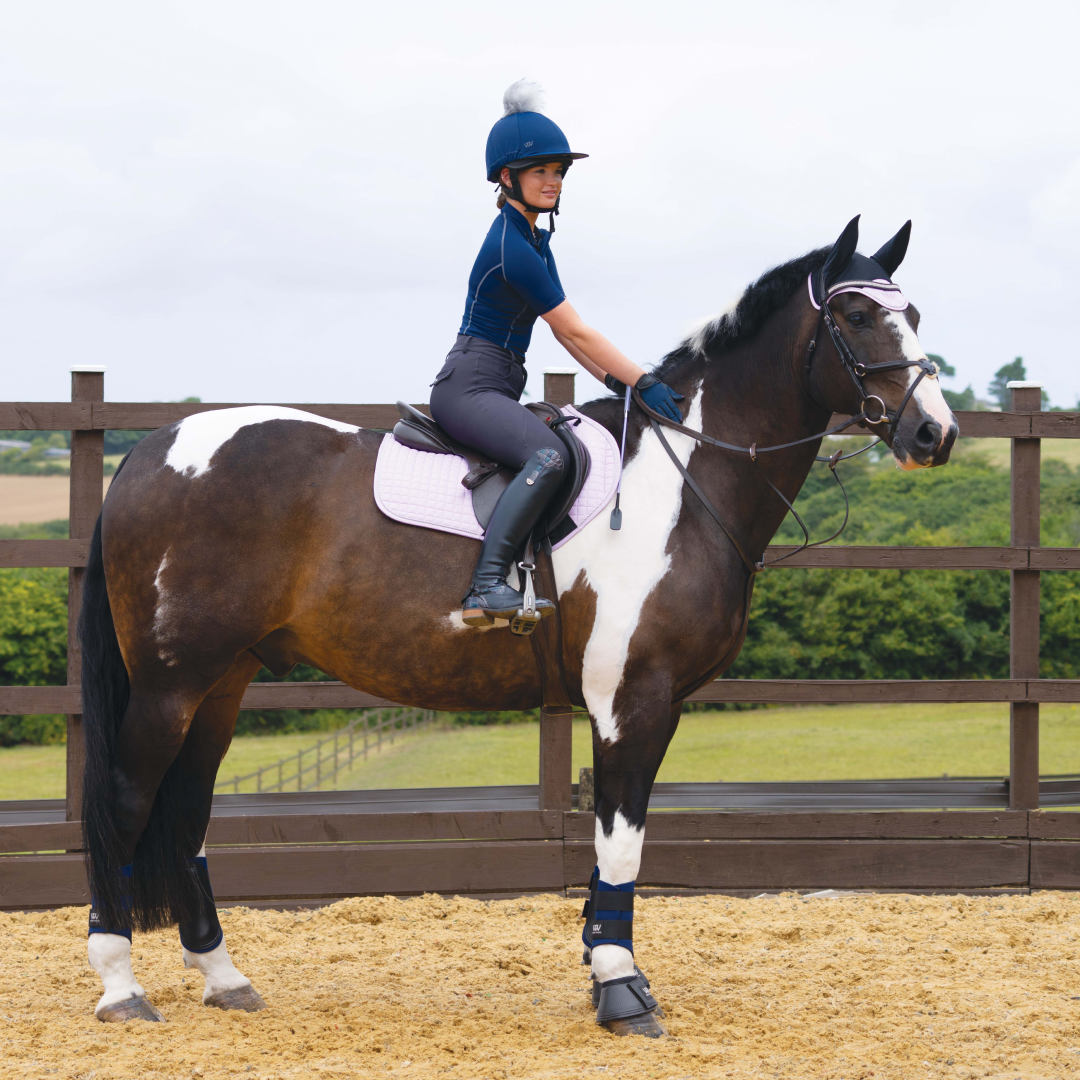 Woof Wear Colour Fusion GP Saddlecloth #colour_lilac