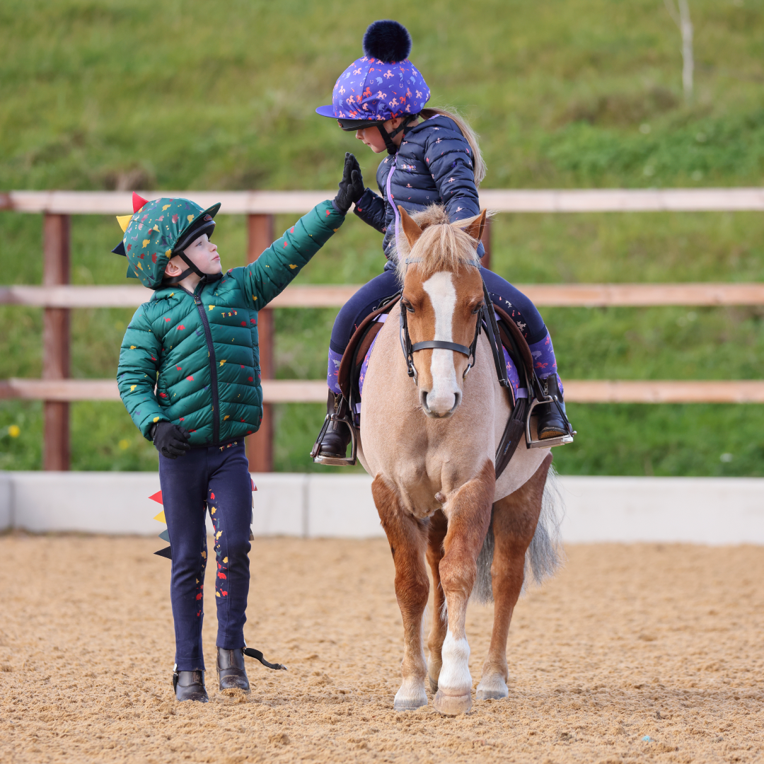 Shires Tikaboo Children's Padded Coat #colour_dinosaur