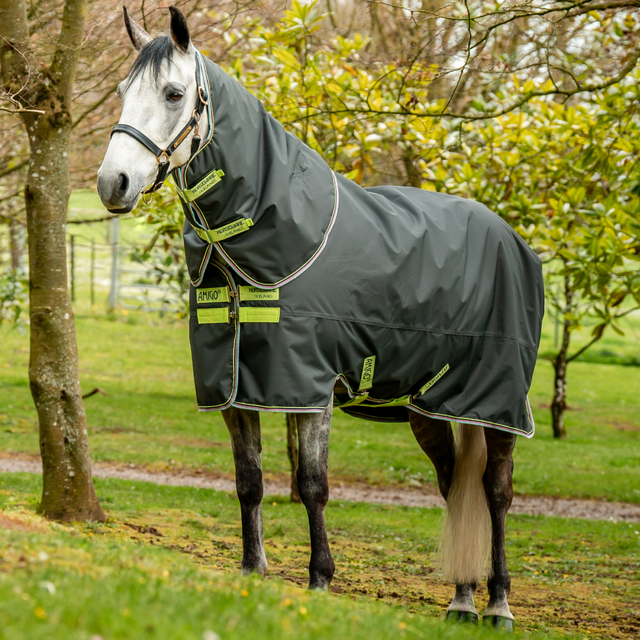 Horseware Ireland Amigo Hero 600D With Ripstop Plus 100g #colour_shadow-lime-navy