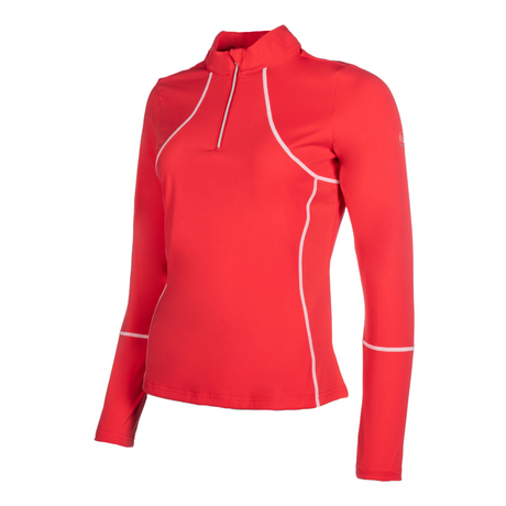 HKM Long Sleeve Functional Shirt -Aruba- #colour_red