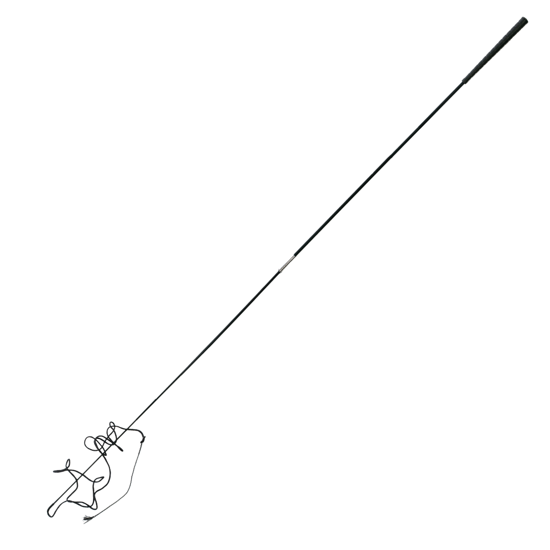 GS Equestrian 2 Piece Lunge Whip #colour_black