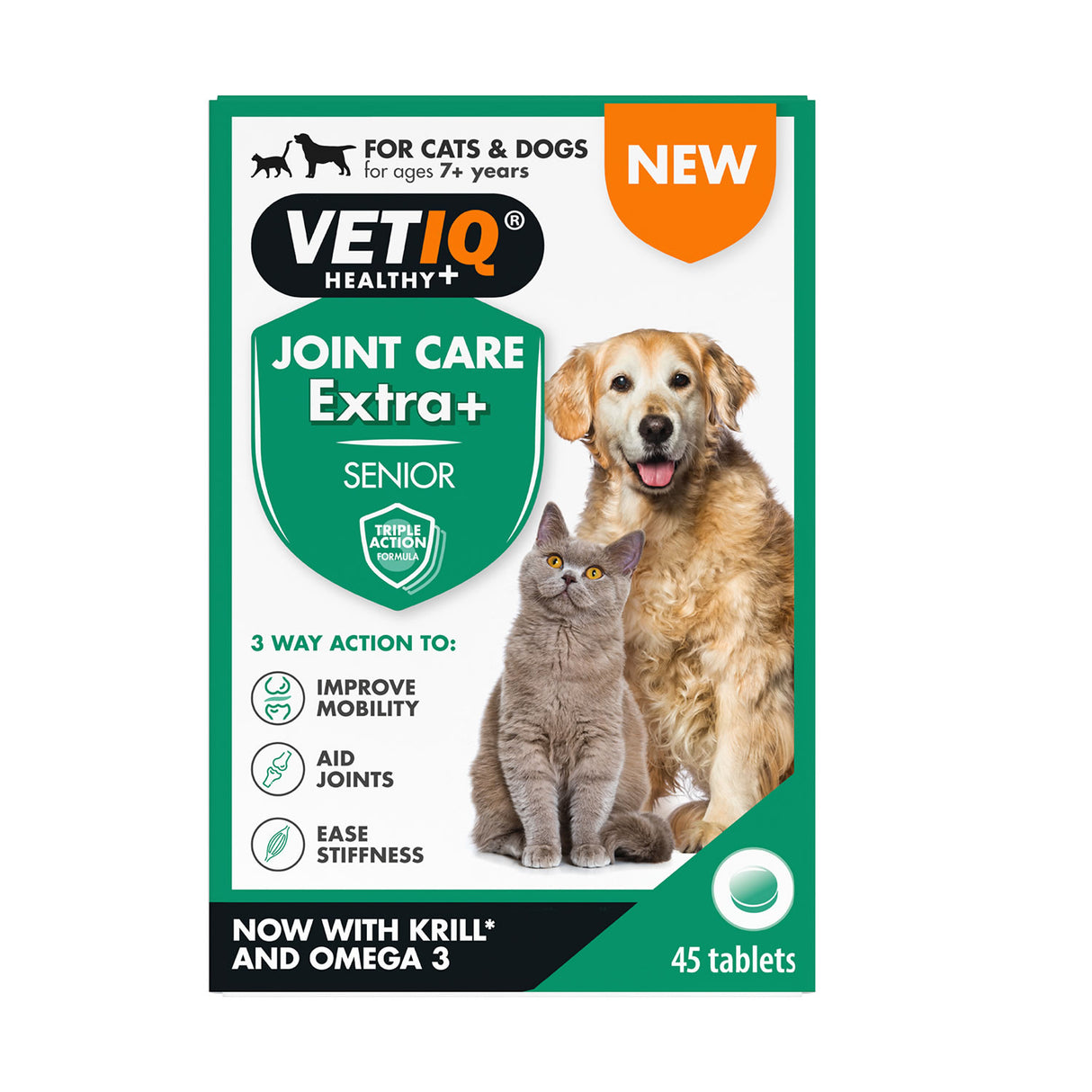 Vetiq Joint Care Extra+ Senior For Cats & Dogs