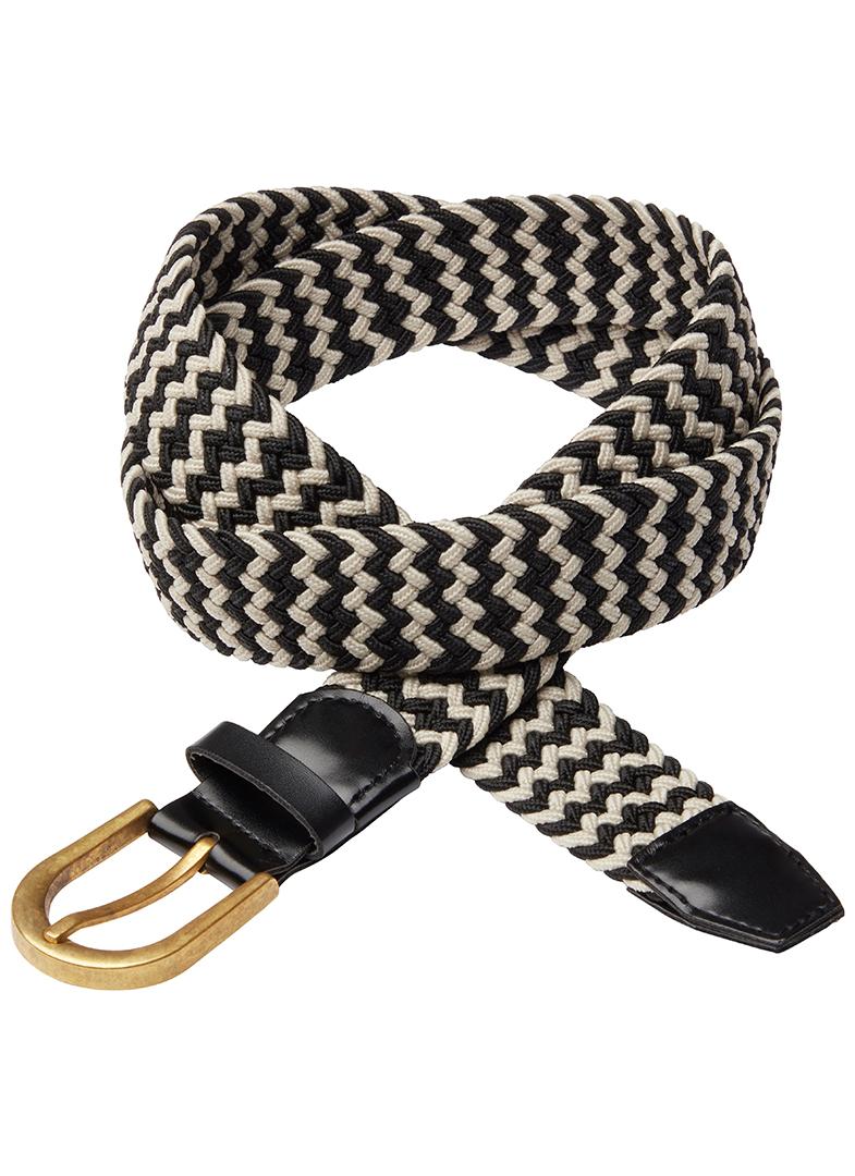 Mountain Horse Tri-colour Belt #colour_black