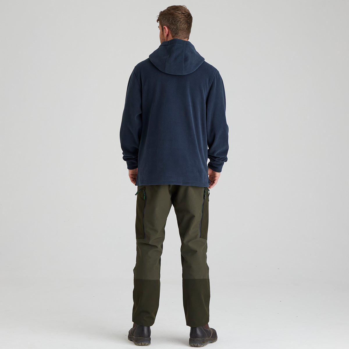 Ridgeline Ballistic Long Sleeved Fleece Hoodie - New #colour_navy