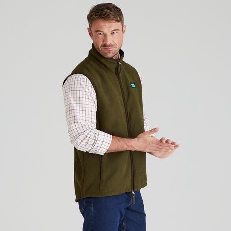 Ridgeline Mens Monarch Gilet - New #colour_moody-teak