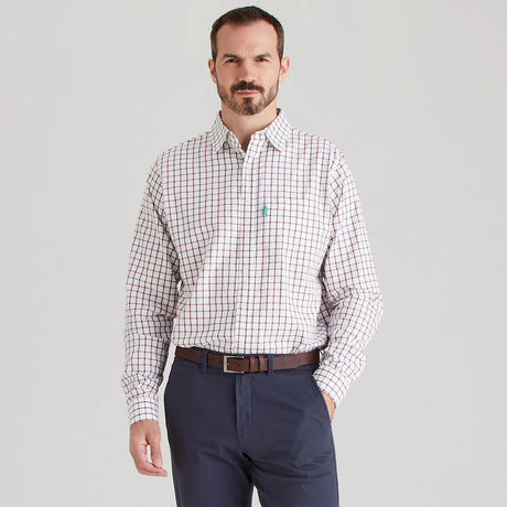 Ridgeline Mens Sedgebrook Shirt #coloiur_shale-deep-russet