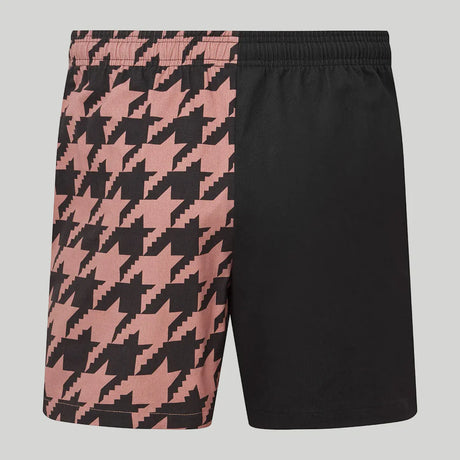 Ridgeline Unisex Backslider Shorts #colour_black-print