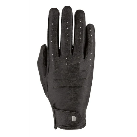 Roeckl Weldon Riding Gloves #colour_
black-stonewashed