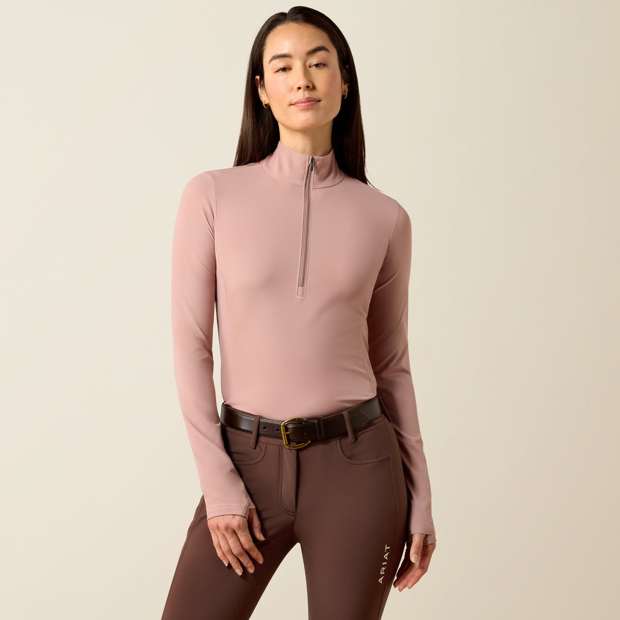 Ariat Women's SolVeil 1/2 Zip Baselayer