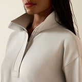 Ariat Women's Breeze Logo 1/2 Zip Sweatshirt