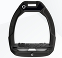 Flex-On Safe-On Inclined Ultra Grip Stirrups - Black/Black/Grey