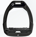 Flex-On Safe-On Inclined Ultra Grip Stirrups - Black/Black/Black
