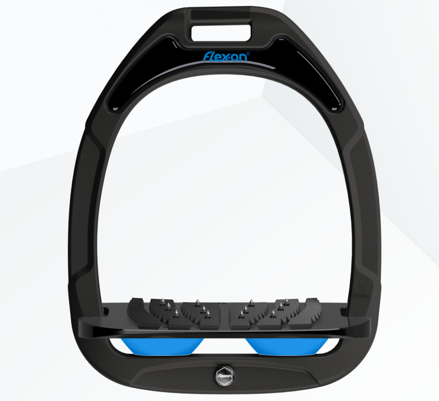 Étriers Flex-On Green composites inclinés Ultra Grip - Noir/Noir/Bleu clair