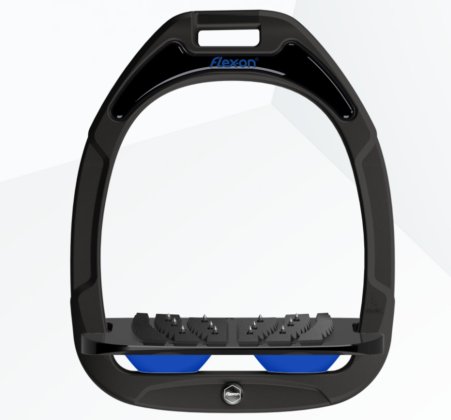 Étriers Flex-On Green composites inclinés Ultra Grip - Noir/Noir/Bleu foncé