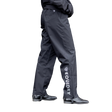 EQUIDRY Women's Unlined Waterproof Trousers #colour_black