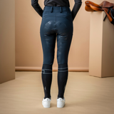 Alessandro Albanese Fina Full Seat Brushed Hybrid Breech #colour_core-black