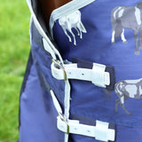 Bridleway Ontario Lite Turnout Rug #colour_navy-horse
