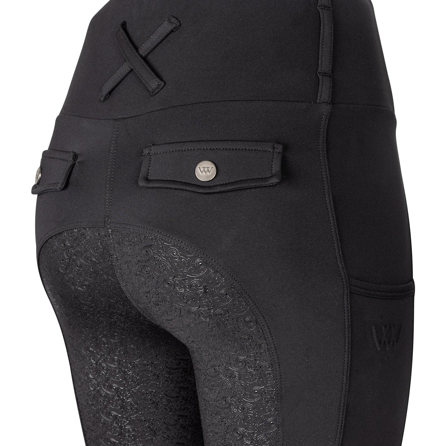 Woof Wear Vision Riding Tights #colour_black