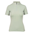 Woof Wear Ladies Short Sleeve Tech Riding Shirt #colour_sage-green
