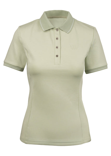 Woof Wear Tech Polo Shirt #colour_sage