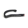 Whitaker Lynton Curved Diamante Browband #colour_black