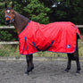 W-Horse 0g Turnout Rug #colour_red-blue