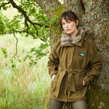 Ridgeline Womens Monsoon Nordic Jacket #colour_teak