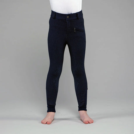 Toggi Children's Yard Master Denim Breeches #colour_denim