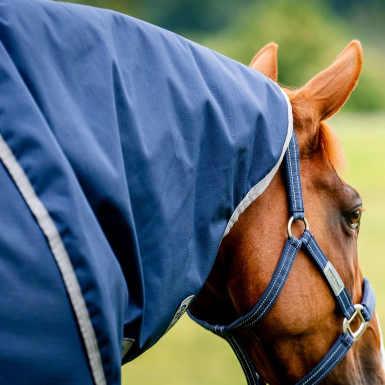 Horseware Ireland Amigo Ripstop 900D 100g Walker Rug #colour_navy-titanium grey